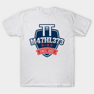 Mathlete Colored T-Shirt